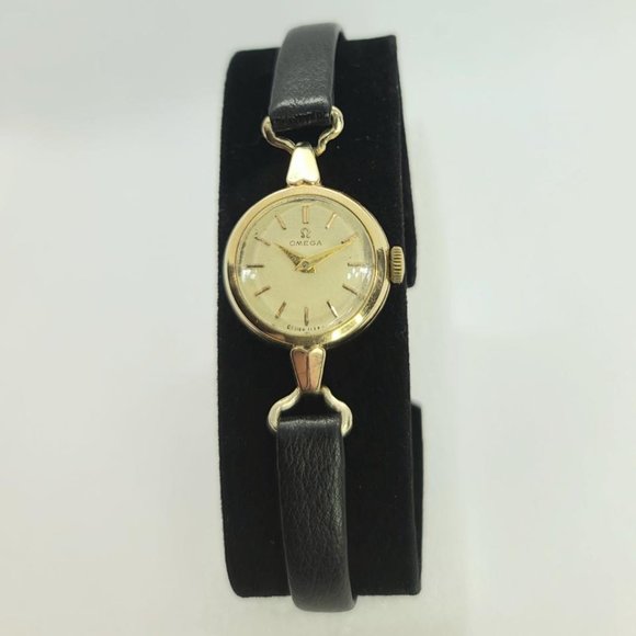 OMEGA  Gold Plated 1950's-1960"S Ladies Vintage 18k Watch - Picture 3 of 13